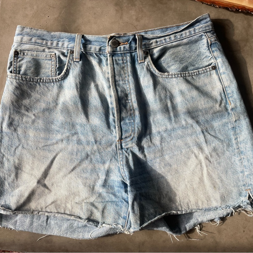 Denim Forum High Rise Shorts